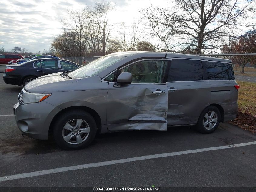 2011 Nissan Quest Sv VIN: JN8AE2KP7B9001855 Lot: 40908371