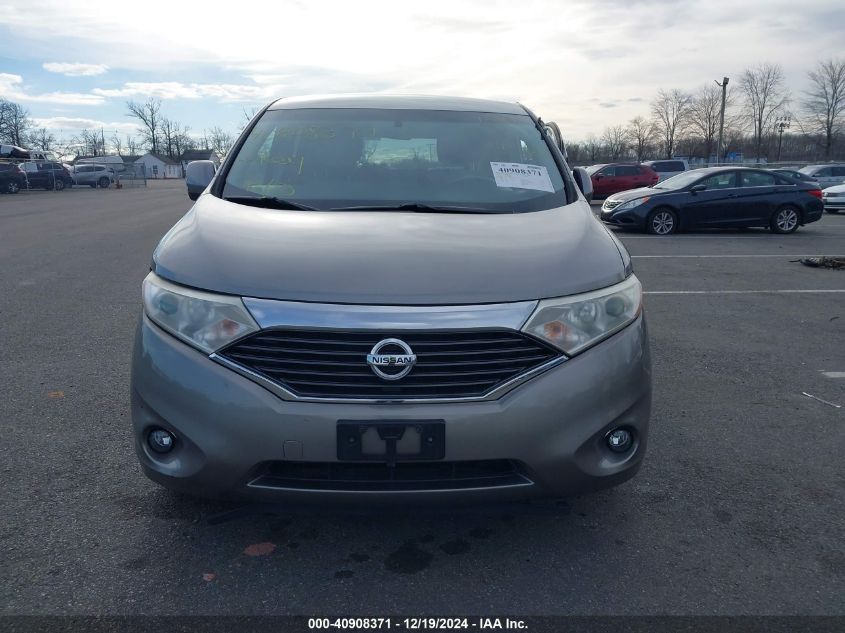 2011 Nissan Quest Sv VIN: JN8AE2KP7B9001855 Lot: 40908371