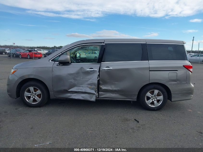 2011 Nissan Quest Sv VIN: JN8AE2KP7B9001855 Lot: 40908371