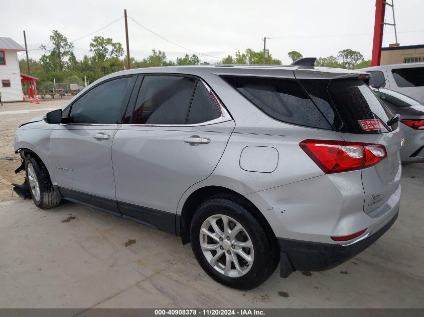 2019 Chevrolet Equinox Lt VIN: 2GNAXKEV1K6296681 Lot: 40908378