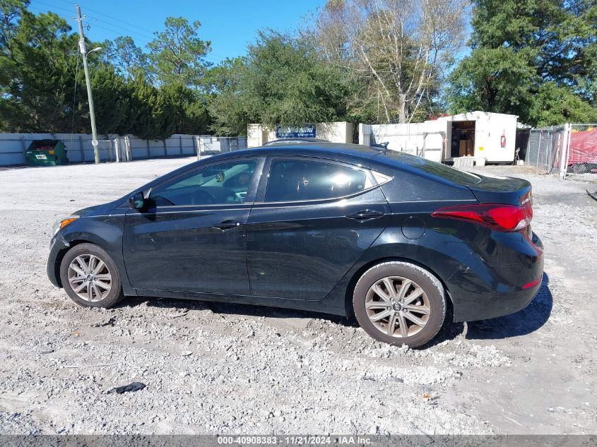 2016 Hyundai Elantra Se VIN: 5NPDH4AE1GH704863 Lot: 40908383