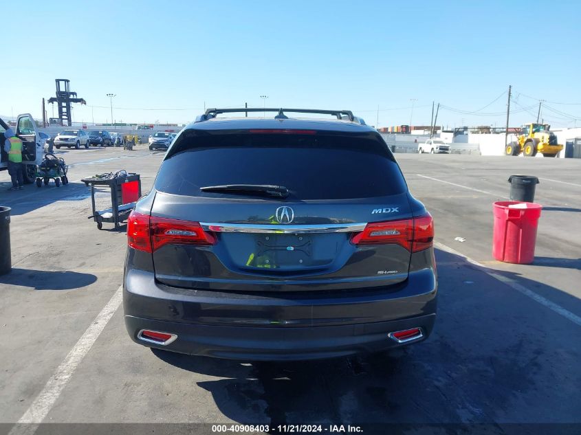 2016 Acura Mdx Technology Acurawatch Plus Packages/Technology Package VIN: 5FRYD4H47GB020312 Lot: 40908403