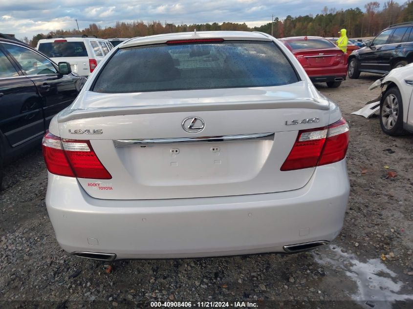 2008 Lexus Ls 460 VIN: JTHBL46F385073640 Lot: 40908406