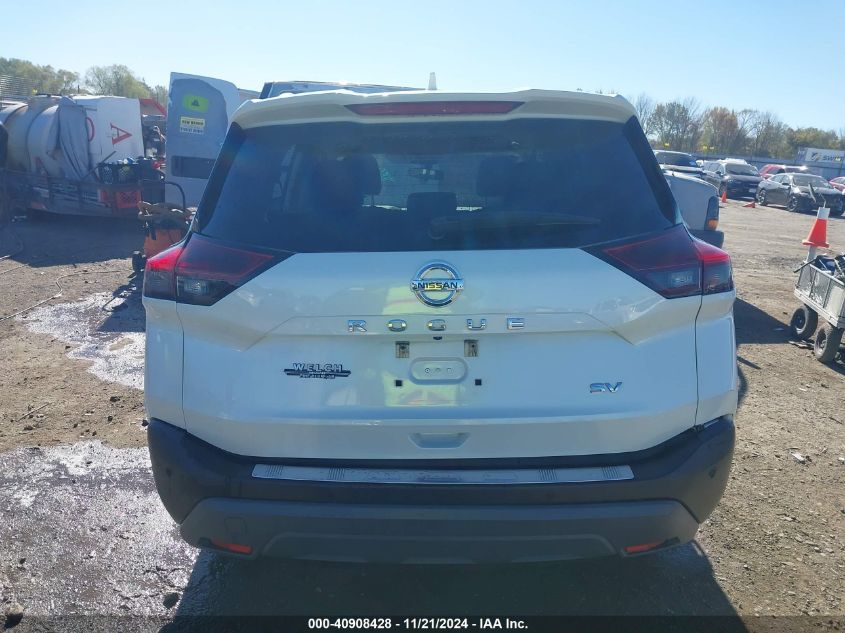 2021 Nissan Rogue Sv Fwd VIN: 5N1AT3BA8MC785211 Lot: 40908428