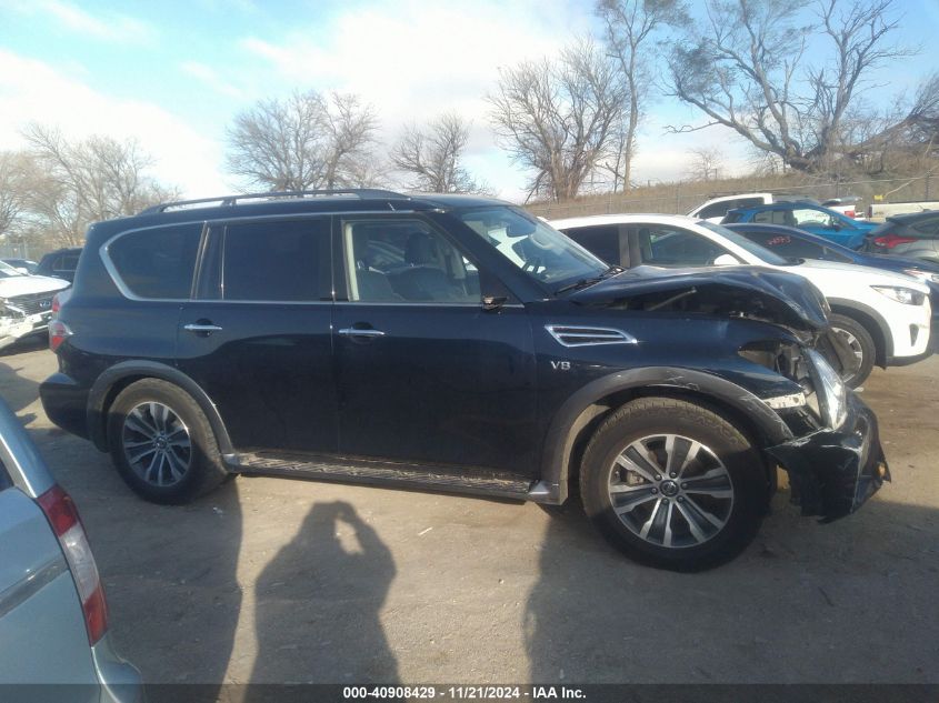 2019 Nissan Armada Sl VIN: JN8AY2NC2K9581404 Lot: 40908429