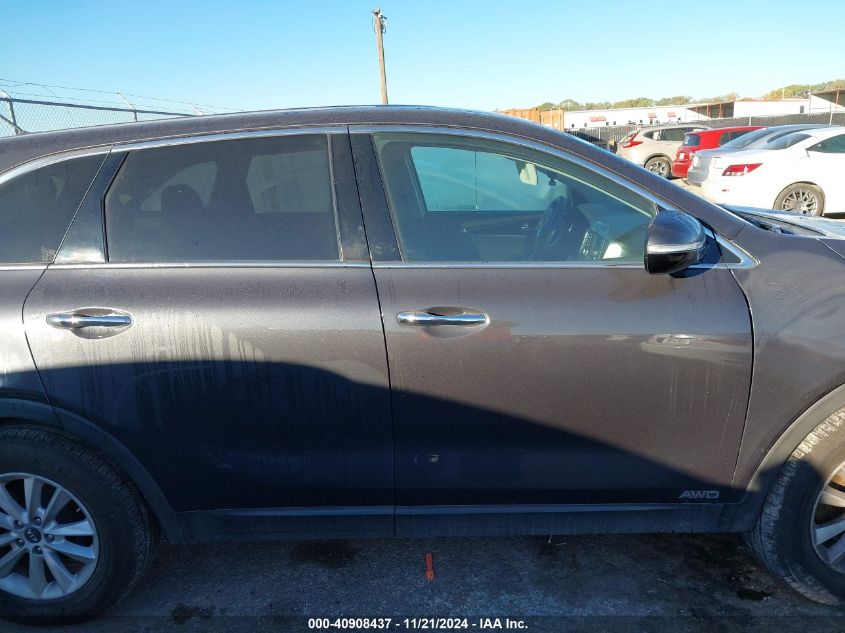 VIN 5XYPGDA39KG537442 2019 KIA Sorento, 2.4L Lx no.13