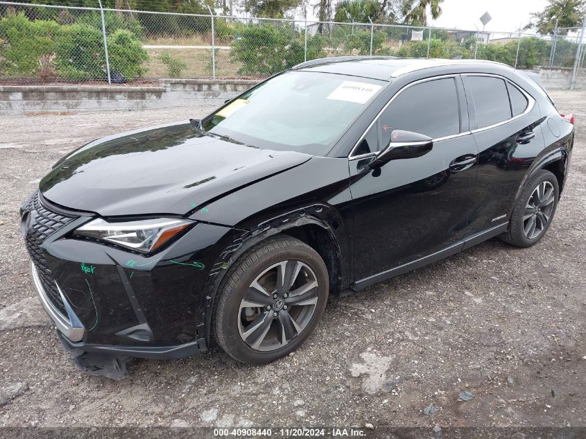 VIN JTHP9JBH6L2023965 2020 Lexus UX 250H no.2