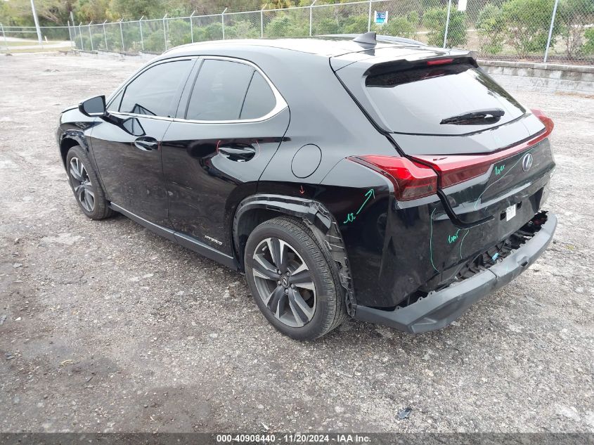 VIN JTHP9JBH6L2023965 2020 Lexus UX 250H no.3