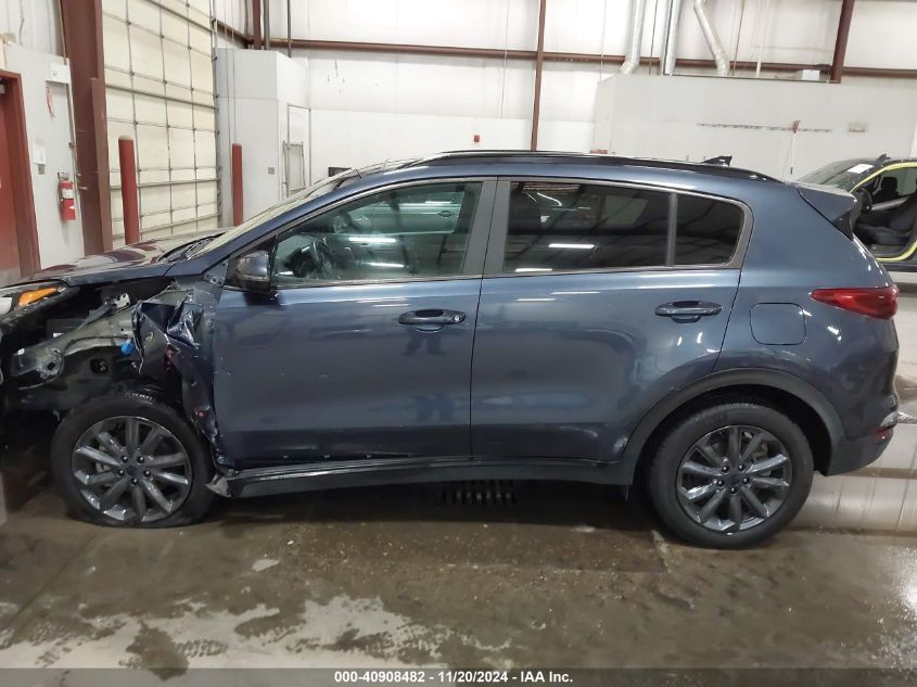 2021 Kia Sportage S VIN: KNDP6CAC1M7851762 Lot: 40908482