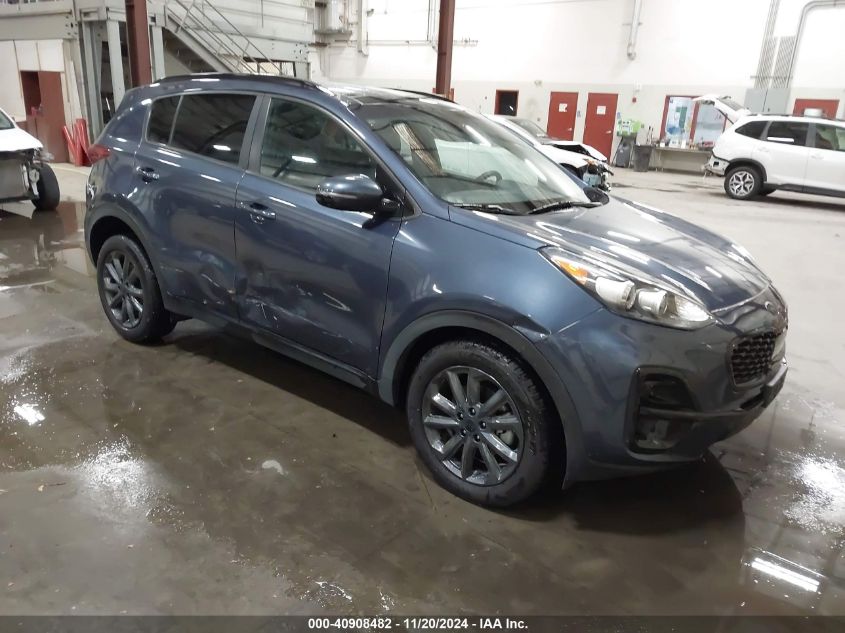 2021 Kia Sportage S VIN: KNDP6CAC1M7851762 Lot: 40908482