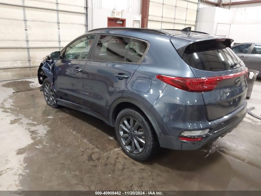 2021 Kia Sportage S VIN: KNDP6CAC1M7851762 Lot: 40908482