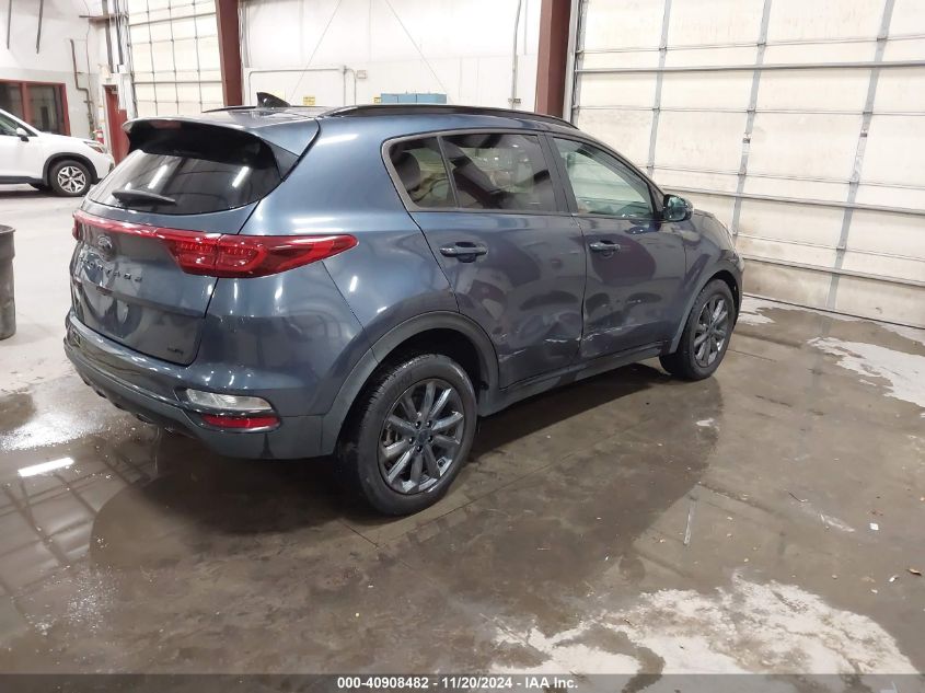 2021 Kia Sportage S VIN: KNDP6CAC1M7851762 Lot: 40908482