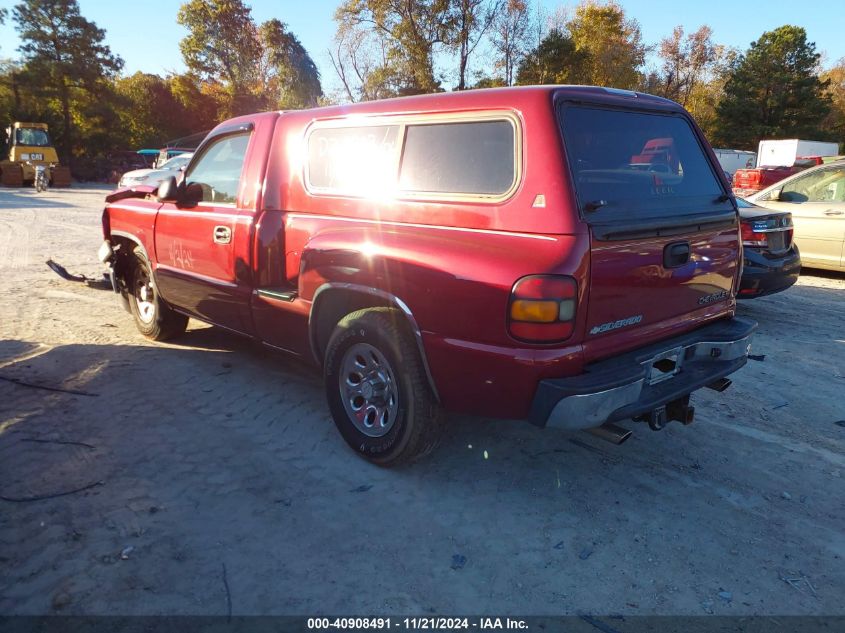 2004 Chevrolet Silverado 1500 Ls VIN: 1GCEC14T54Z225345 Lot: 40908491