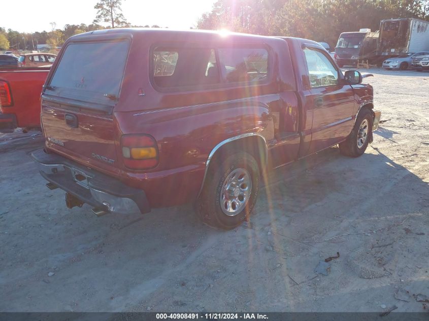 2004 Chevrolet Silverado 1500 Ls VIN: 1GCEC14T54Z225345 Lot: 40908491