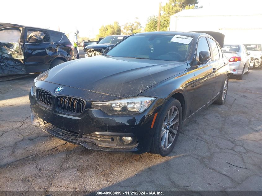 2017 BMW 320I VIN: WBA8E1G59HNU13042 Lot: 40908499