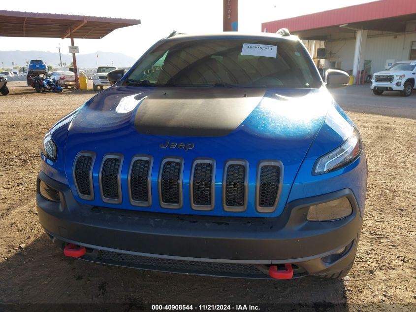 2018 Jeep Cherokee Trailhawk 4X4 VIN: 1C4PJMBXXJD548241 Lot: 40908544