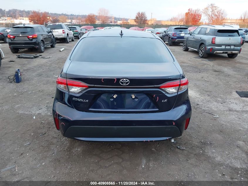 2021 Toyota Corolla Le VIN: JTDEPMAE8MJ179410 Lot: 40908565