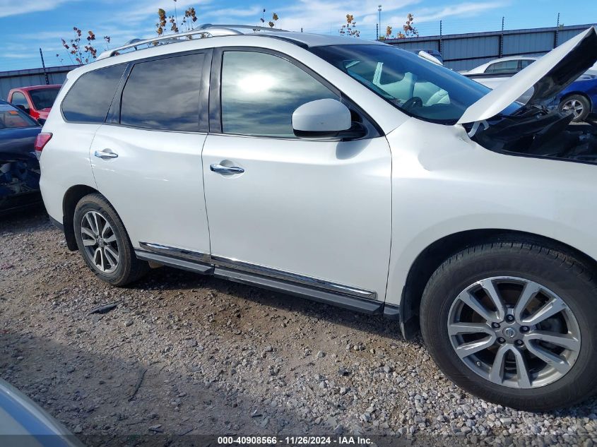 2015 Nissan Pathfinder Sl VIN: 5N1AR2MN8FC711265 Lot: 40908566