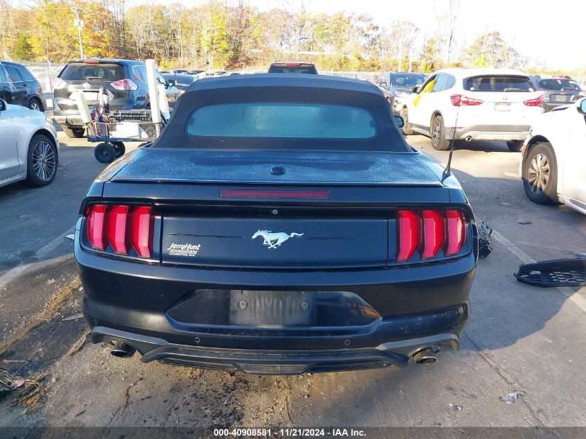 2018 Ford Mustang Ecoboost Premium VIN: 1FATP8UH2J5143596 Lot: 40908581