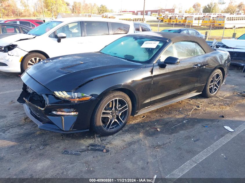 2018 Ford Mustang Ecoboost Premium VIN: 1FATP8UH2J5143596 Lot: 40908581