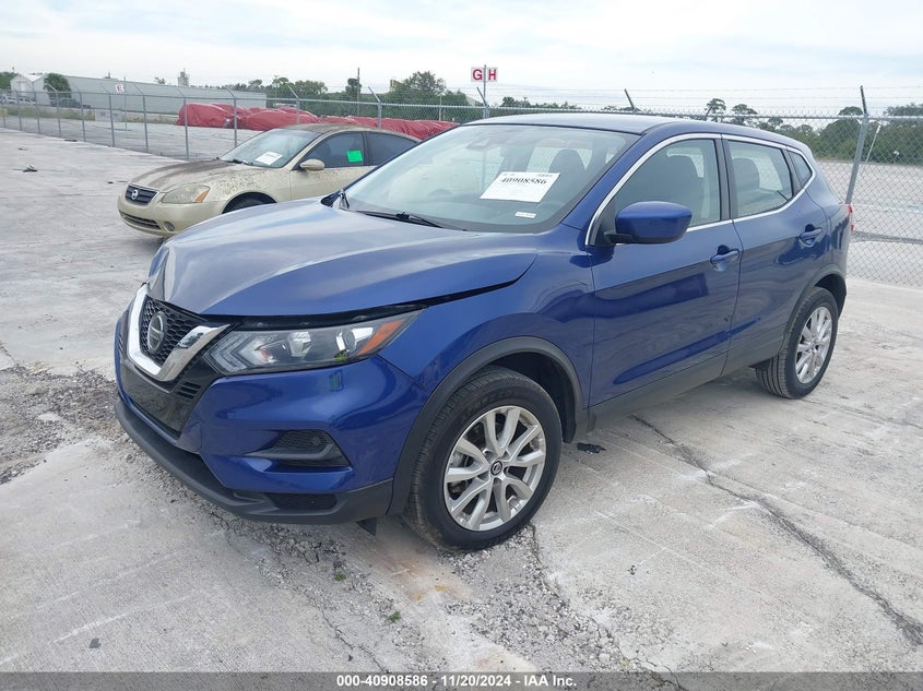 Vin: jn1bj1av0mw312461, lot: 41398278, nissan rogue sport s fwd xtronic cvt 20212