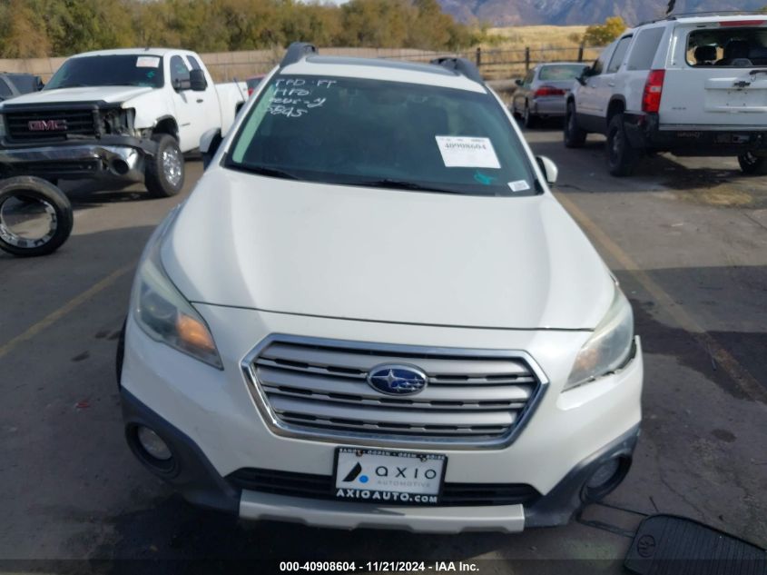 2015 Subaru Outback 2.5I Limited VIN: 4S4BSBNC9F3326836 Lot: 40908604