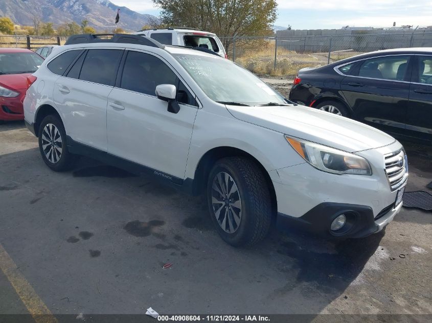 2015 Subaru Outback 2.5I Limited VIN: 4S4BSBNC9F3326836 Lot: 40908604