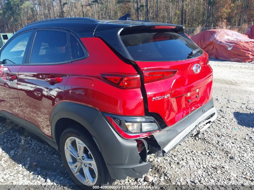 2023 Hyundai Kona Sel VIN: KM8K62AB4PU952128 Lot: 40908605