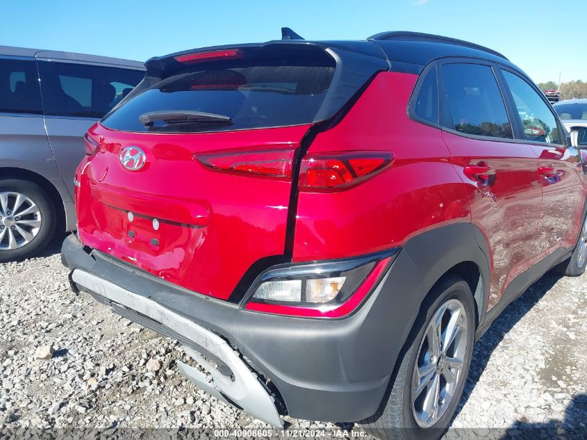 2023 Hyundai Kona Sel VIN: KM8K62AB4PU952128 Lot: 40908605