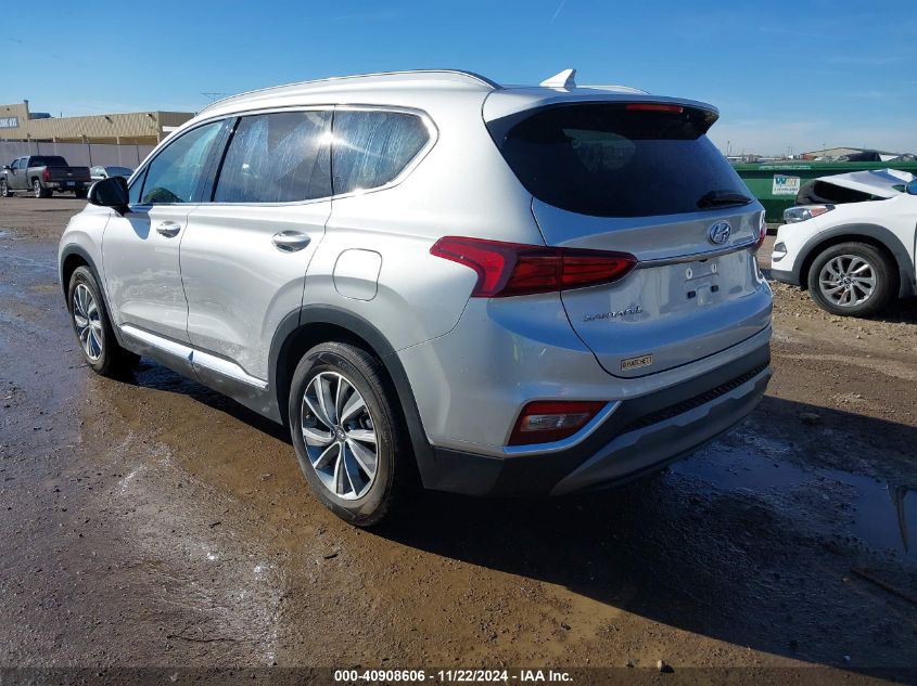 2019 Hyundai Santa Fe Sel Plus VIN: 5NMS33AD7KH060072 Lot: 40908606