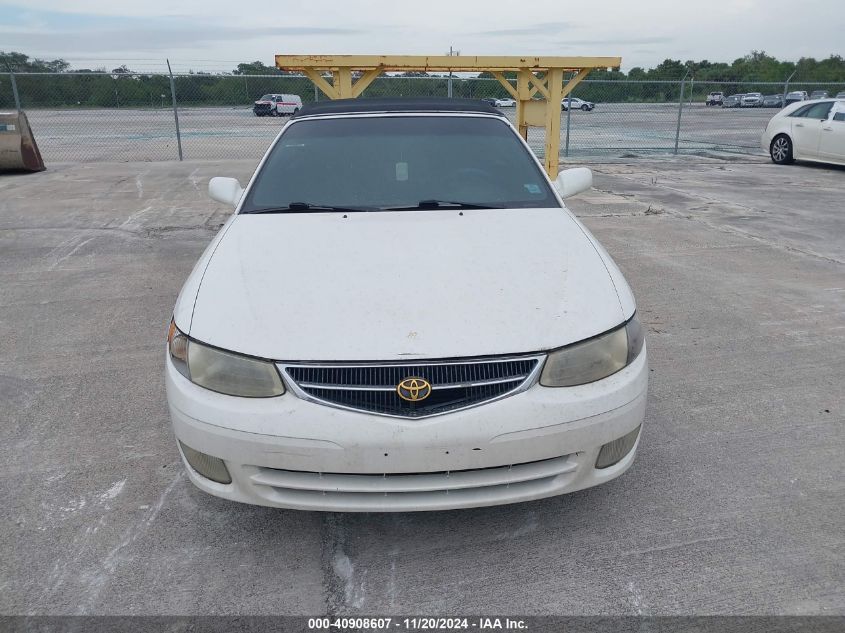 2001 Toyota Camry Solara Sle V6 VIN: 2T1FF22P81C453594 Lot: 40908607