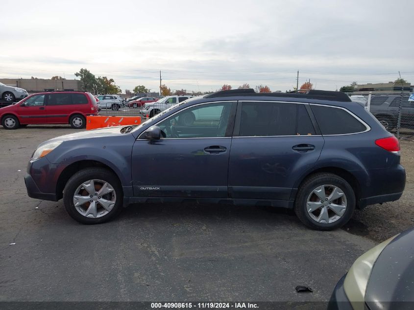 2014 Subaru Outback 2.5I Premium VIN: 4S4BRBCC3E3291790 Lot: 40908615