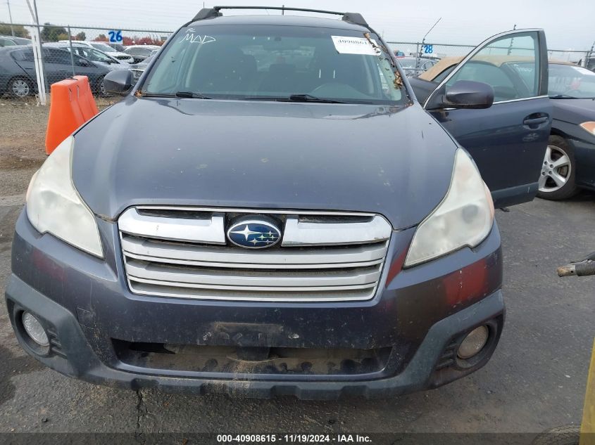 2014 Subaru Outback 2.5I Premium VIN: 4S4BRBCC3E3291790 Lot: 40908615