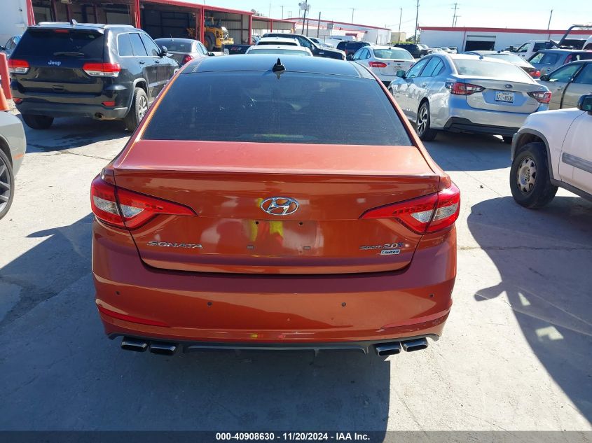 2015 Hyundai Sonata Limited 2.0T VIN: 5NPE34AB7FH143172 Lot: 40908630