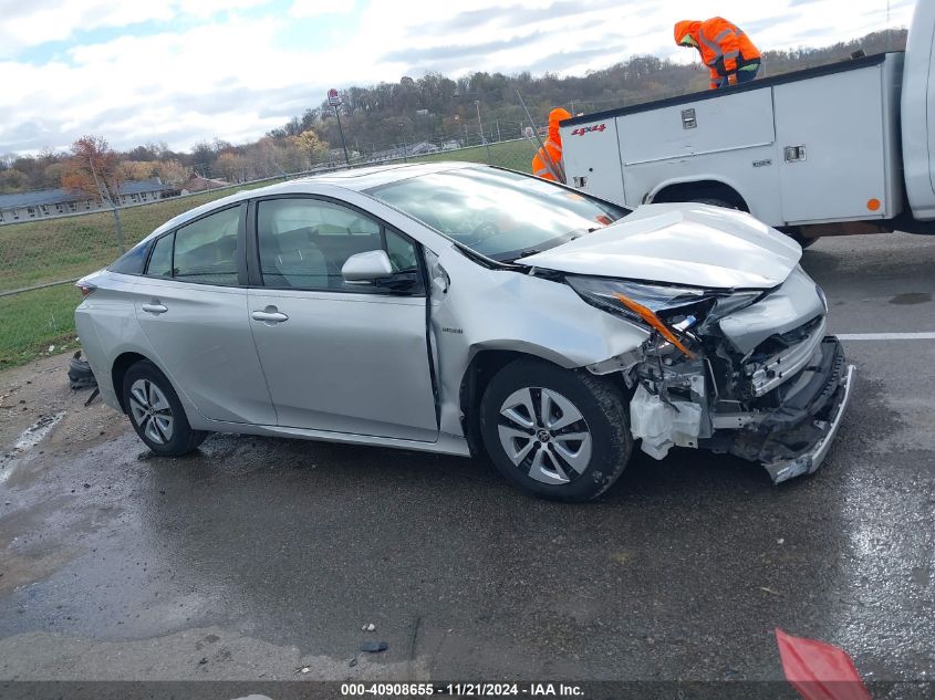 2018 Toyota Prius VIN: JTDKARFU2J3553091 Lot: 40908655