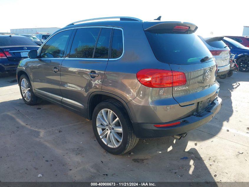 2014 VOLKSWAGEN TIGUAN SEL - WVGAV3AX8EW553577