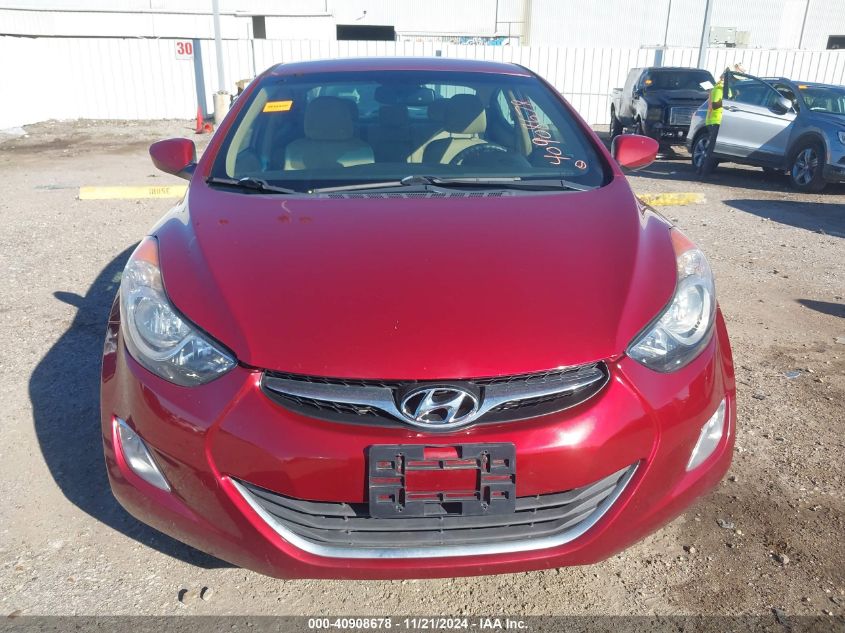 2013 Hyundai Elantra Gls VIN: 5NPDH4AE1DH219313 Lot: 40908678