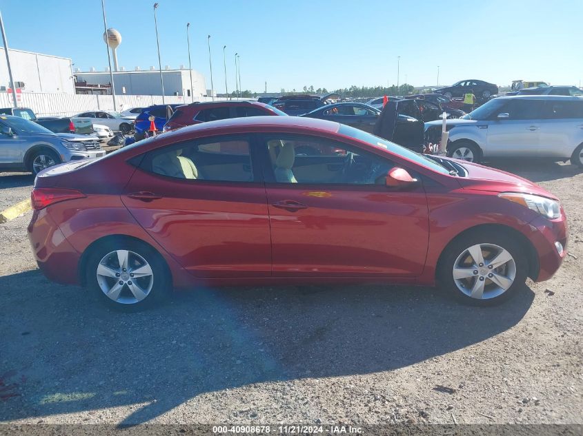 2013 Hyundai Elantra Gls VIN: 5NPDH4AE1DH219313 Lot: 40908678