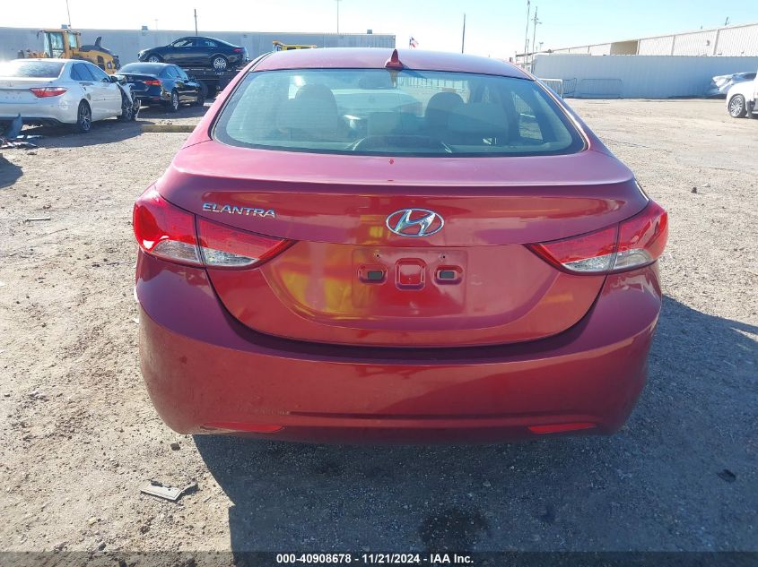 2013 Hyundai Elantra Gls VIN: 5NPDH4AE1DH219313 Lot: 40908678