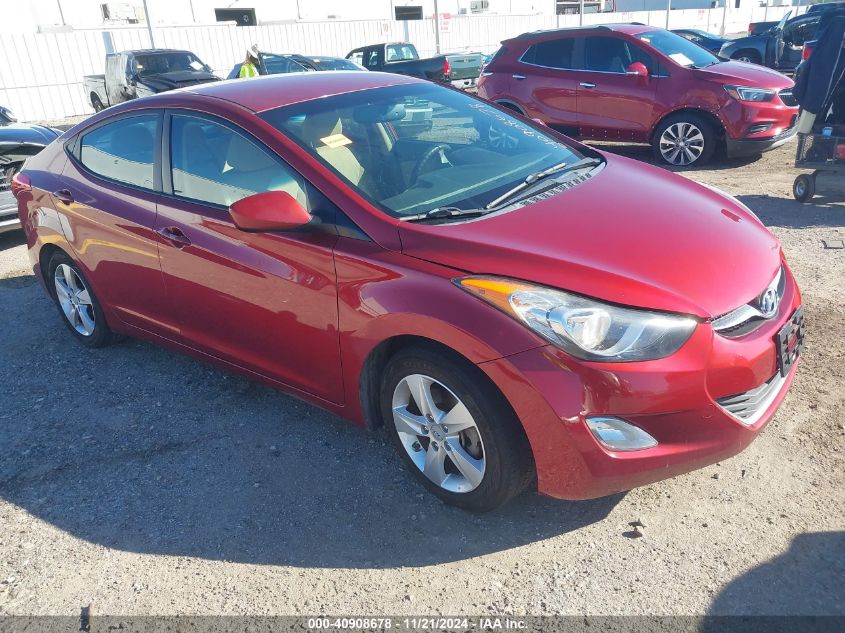 2013 Hyundai Elantra Gls VIN: 5NPDH4AE1DH219313 Lot: 40908678