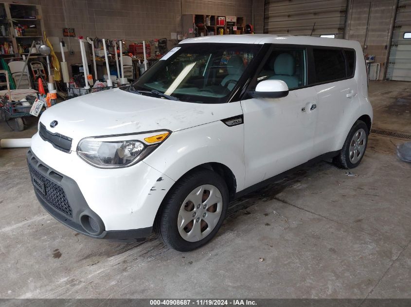 VIN KNDJN2A24F7125326 2015 KIA SOUL no.2