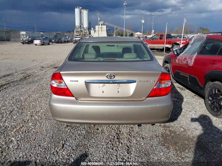 2003 Toyota Camry Le VIN: 4T1BE32K43U645348 Lot: 40908690