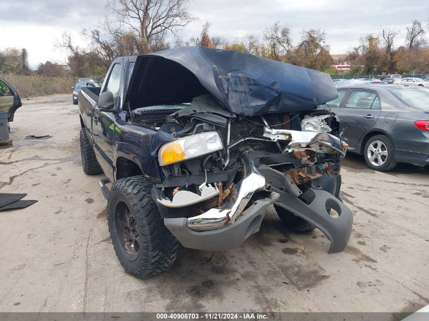 2006 GMC Sierra 1500 Work Truck VIN: 1GTEK14V76E263500 Lot: 40908703