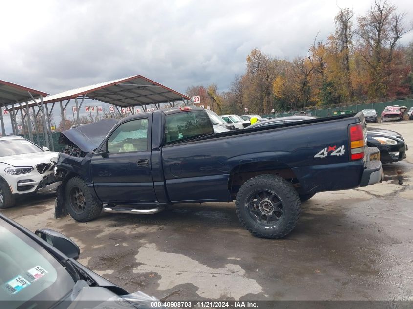 2006 GMC Sierra 1500 Work Truck VIN: 1GTEK14V76E263500 Lot: 40908703