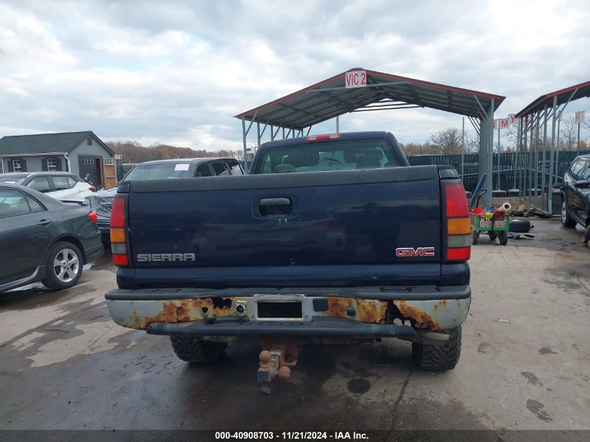 2006 GMC Sierra 1500 Work Truck VIN: 1GTEK14V76E263500 Lot: 40908703