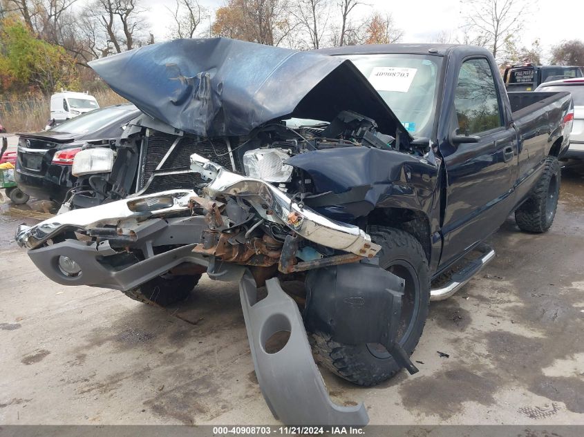 2006 GMC Sierra 1500 Work Truck VIN: 1GTEK14V76E263500 Lot: 40908703