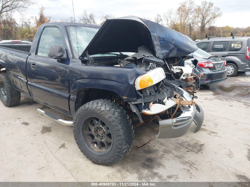 2006 GMC Sierra 1500 Work Truck VIN: 1GTEK14V76E263500 Lot: 40908703