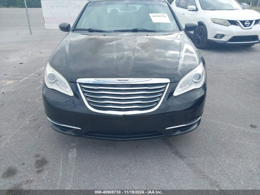 2014 Chrysler 200 Lx VIN: 1C3CCBAG6EN127507 Lot: 40908710