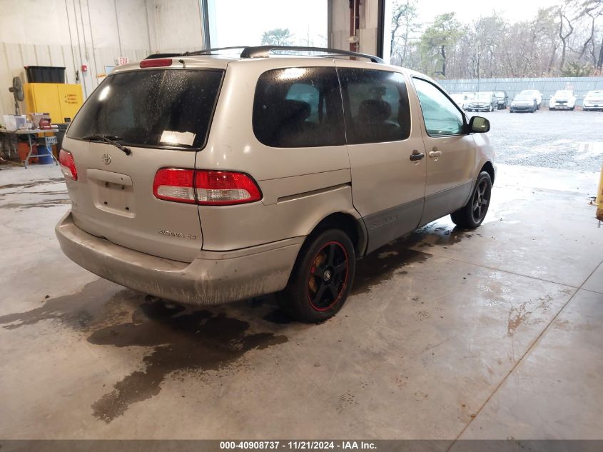 2003 Toyota Sienna Ce VIN: 4T3ZF19C33U551533 Lot: 40908737