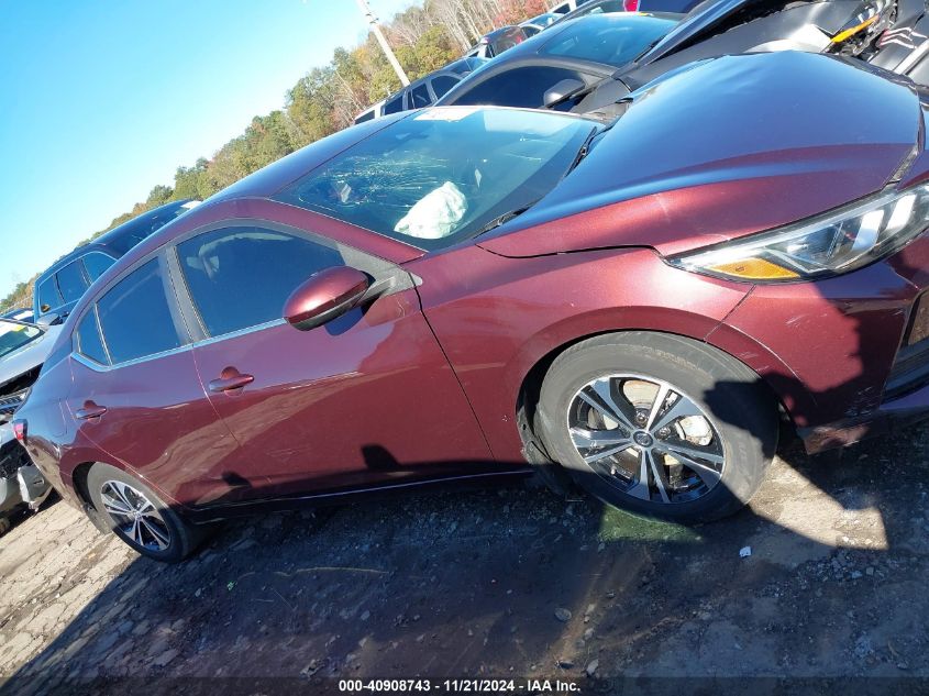 2021 Nissan Sentra Sv Xtronic Cvt VIN: 3N1AB8CV4MY273221 Lot: 40908743